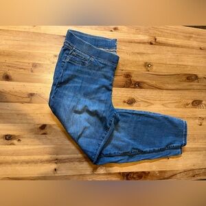 Stretch denim jegging